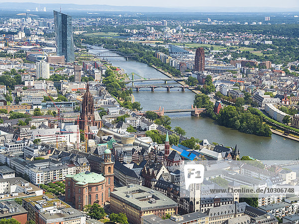 Deutschland  Hessen  Frankfurt  Stadtbild am Main