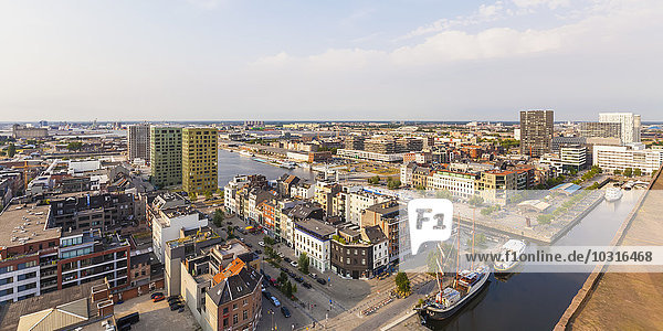 Belgien  Flandern  Antwerpen  Het Eilandje  ehemaliges Hafengebiet  Hotspot