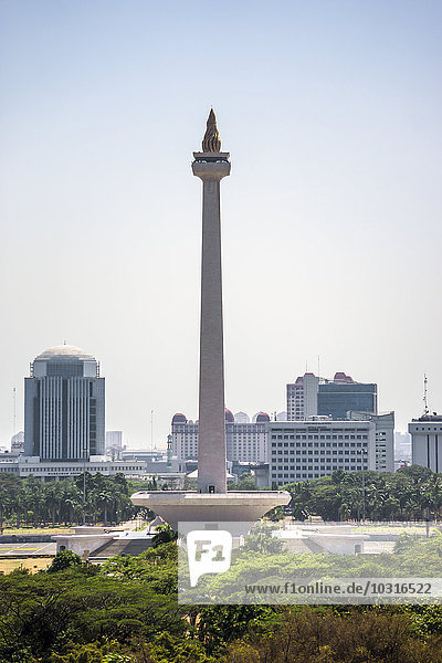 Indonesia  Jakarta  Merdeka Square  Natinal Monument Monas