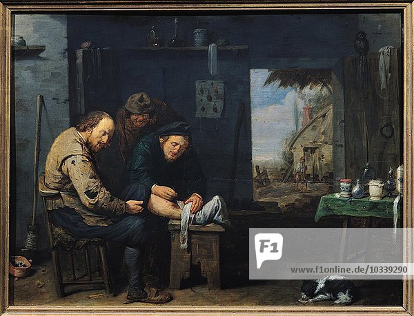 Der Chirurg  1638 (Öl auf Tafel)