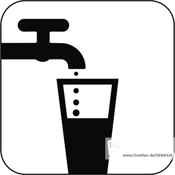 Trinkwassersymbol  Kunstwerk