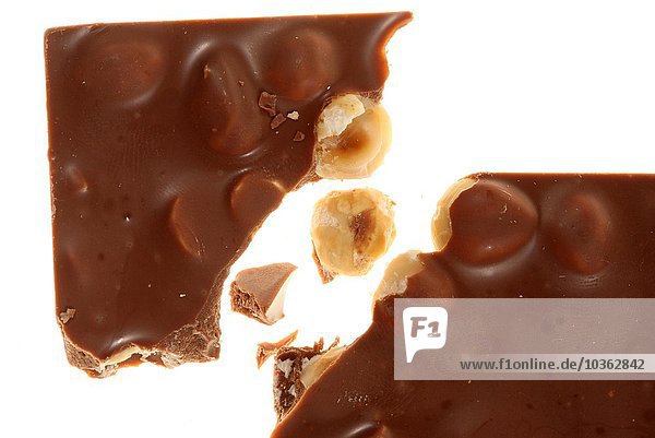 Süßigkeiten: Schokolade mit Nüssen