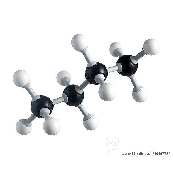 Butan-Molekül