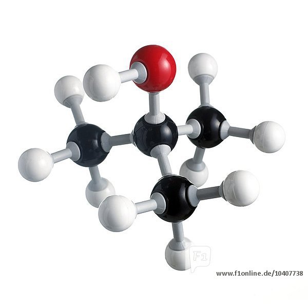 Tert-Butanol-Molekül