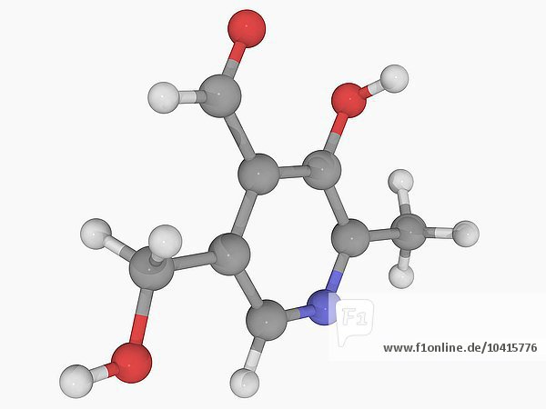 Vitamin B6 Pyridoxal-Molekül