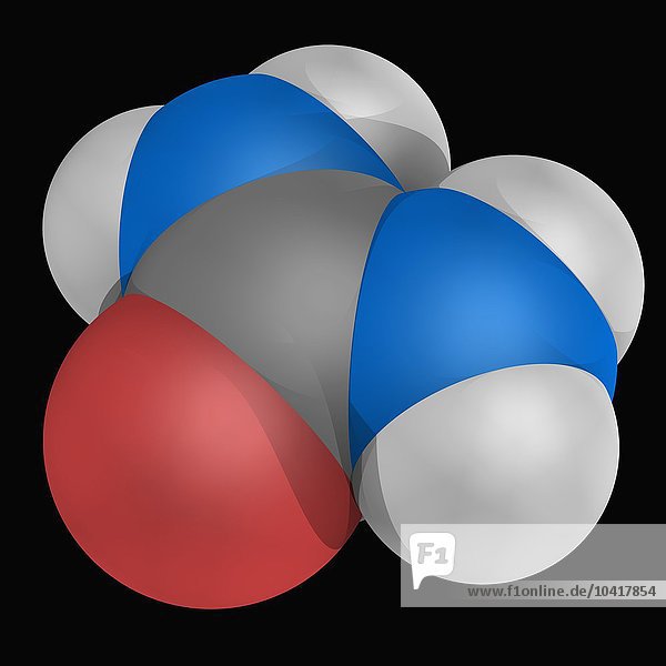 Harnstoff-Molekül