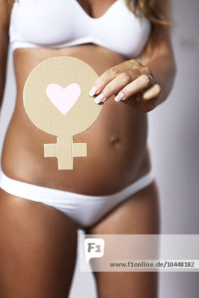 Symbole für Frauen und schwangere Frauen