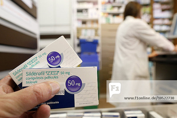 Pharmacy. Generic medecine for Viagra : Sildenafil.
