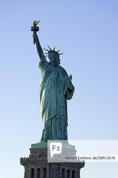 Freiheitsstatue  Liberty Island  Manhattan  New York City  New York  USA  Nordamerika