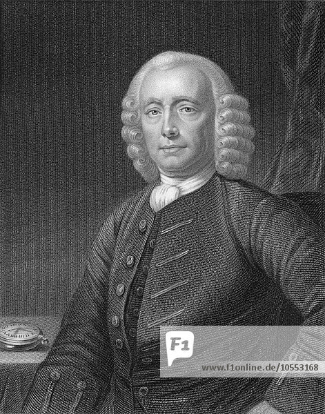John Harrison  1693 bis 1776  Englischer Schreiner und Uhrmacher