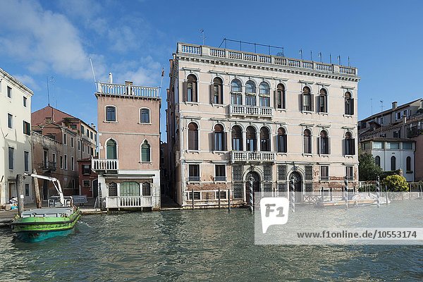 Palazzo Correr Contarini Zorzi  Grand Canal  Cannaregio  Venice  Veneto  Italy  Europe