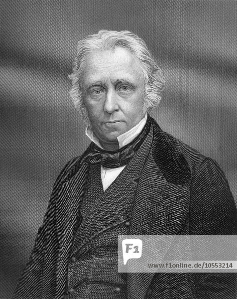 Thomas Babington Macaulay  1. Baron Macaulay von Rothley  1800 bis 1859  britischer Historiker  Dichter und Politiker