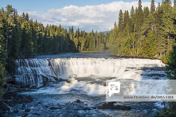 Dawson Falls  Wasserfall  Murtle River  Wells Grey Provincial Park  British Columbia  Kanada  Nordamerika