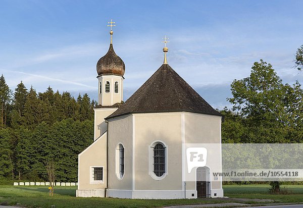 Nikolauskapelle  Geretsried  Oberbayern  Bayern  Deutschland  Europa
