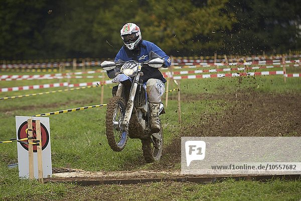 Mittelrheinische Geländefahrt  Motocross  Kempenich  Rheinland-Pfalz  Deutschland  Europa