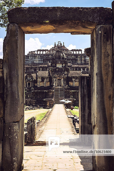 Kambodscha  Siem Reap  Angkor Thom Tempel