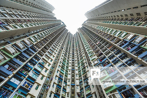 China  Hongkong  Kowloon Apartmenthäuser