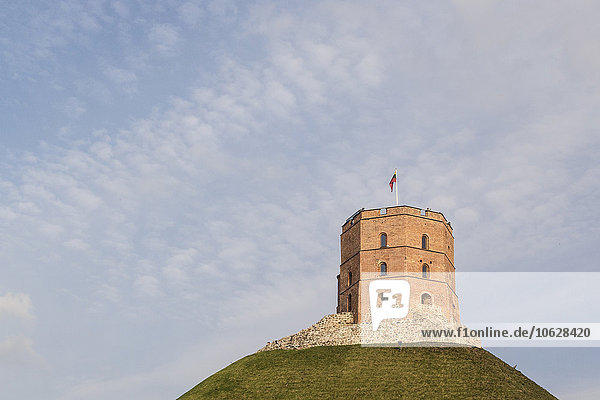Lithuania  Vilnius  Gediminas Tower and hill