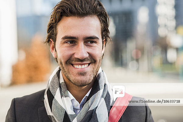 Germany  Frankfurt  Portrait of young businessman