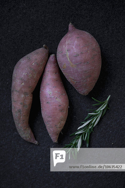Sweet potatoes with rosemary