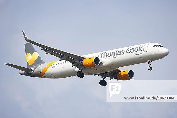 Thomas Cook airliner  in flight
