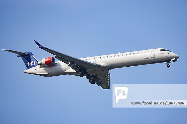 SAS  airliner  in flight