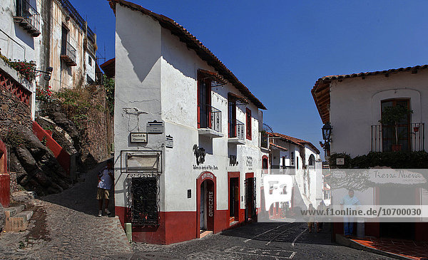 The historical center in Taxco the white city  Mexico