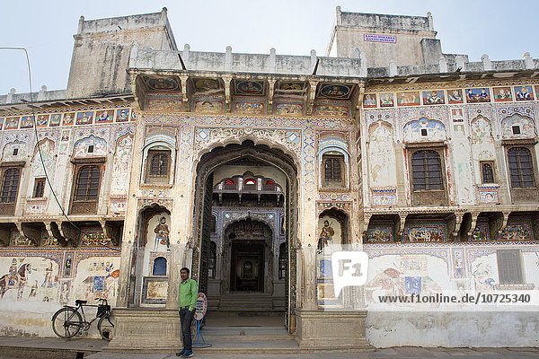 Indien  Rajasthan  Nawalgarh  lokales Haveli
