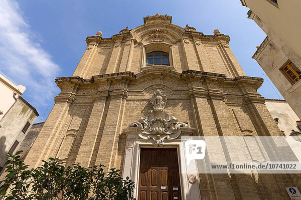 Italien  Apulien  Bari  Chiesa del Gesù in der Altstadt