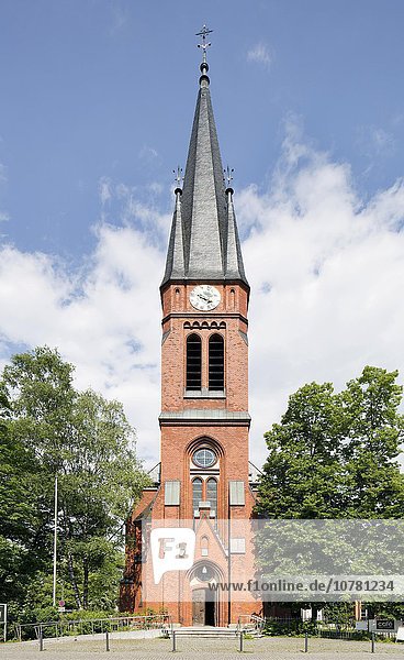 Evangelische Erlöserkirche  Rosenheim  Oberbayern  Bayern  Deutschland  Europa