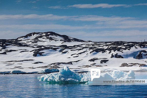 Eisscholle Diskobucht Disko-Bucht Grönland