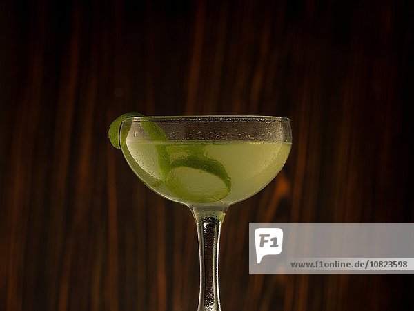 Mojito-Cocktail im Cocktailglas