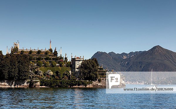 Isola Bella  Lago Maggiore  Piemont  Lombardei  Italien