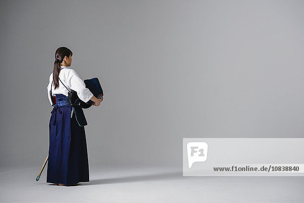 Japanische Kendo-Sportlerin