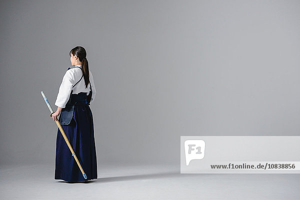 Japanische Kendo-Sportlerin
