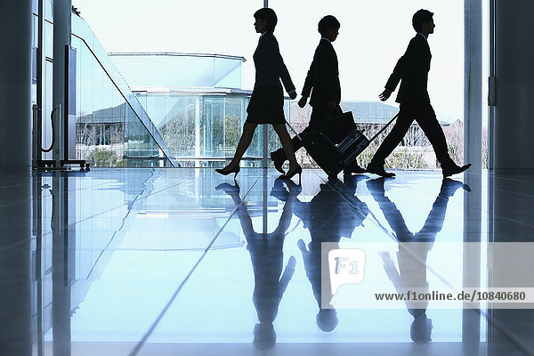 Business people at the airport
