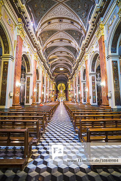 Inside Salta Cathedral  Salta  Salta Province  North Argentina  Argentina  South America