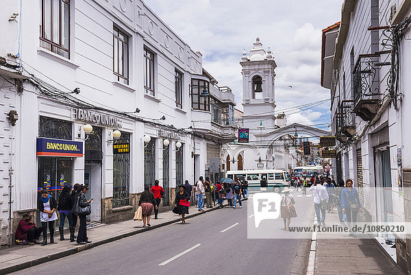 Historische Stadt Sucre  UNESCO-Weltkulturerbe  Bolivien  Südamerika