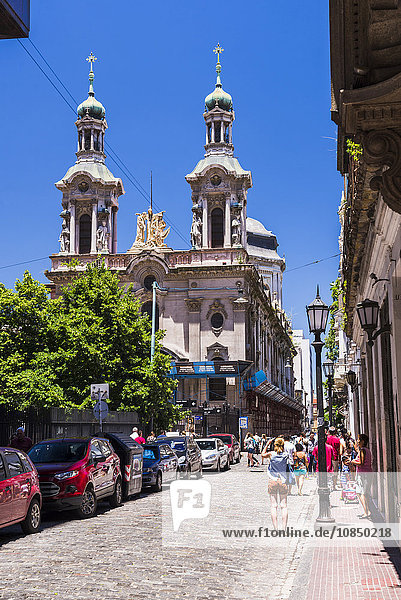 Basilica de San Francisco  central Buenos Aires  Argentina  South America