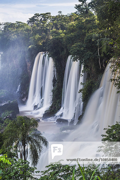 Iguazu-Wasserfälle (Cataratas del Iguazu)  UNESCO-Weltkulturerbe  Provinz Misiones  Argentinien  Südamerika
