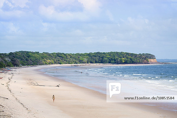 Joannes-Strand (Praia de Joannes) auf der Insel Marajo im brasilianischen Amazonasgebiet  Para  Brasilien  Südamerika