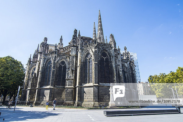 Die Kathedrale von Bordeaux  Aquitanien  Frankreich  Europa