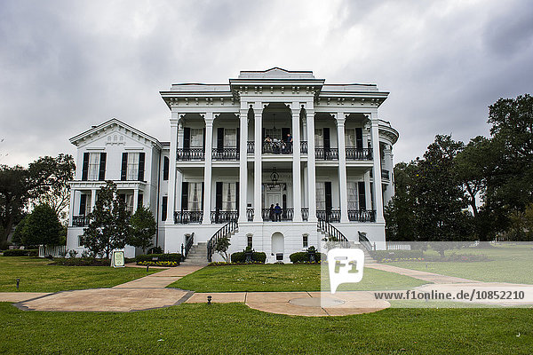 Plantation house in the Nottoway plantation  Louisiana  United States of America  North America