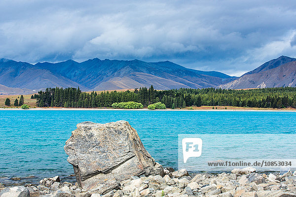Lake Tekapo  Canterbury Region  South Island  New Zealand  Pacific