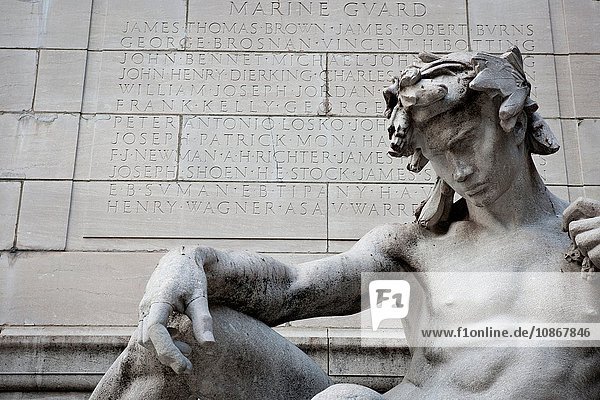 USS Maine Monument Columbus Circle Manhattan New York City USA