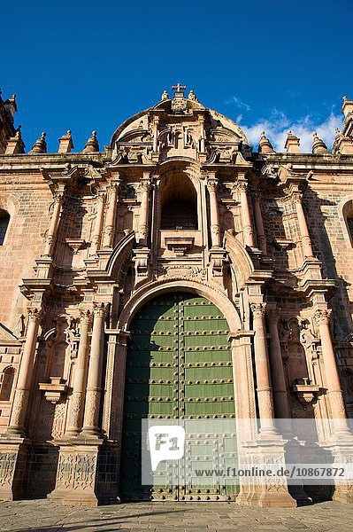 Kathedrale Santo Domingo auf der Plaza de Armas Cusco Peru