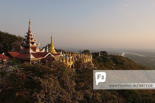 Birma Mandalay-Hügel Tempel