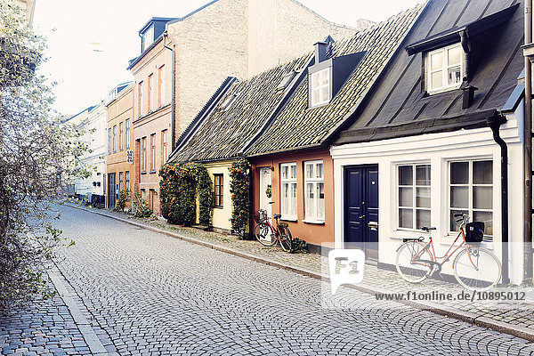 Schweden Skane Malmö Gamla Vaster Häuser in der Altstadt
