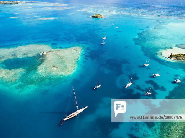 Antigua und Barbuda  Westindien  Antigua  Grüne Insel  Grüne Bucht  Maxi Yacht