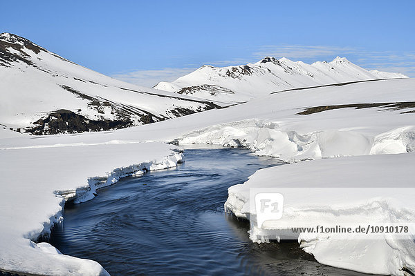 Iceland  Northeast  glacier